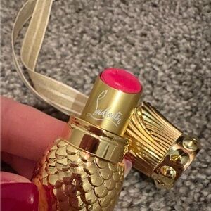 Christian Louboutin lipstick necklace